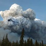 Alberta wildfire near oil sands