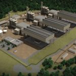 Cabot Oil & Gas will be the exclusive provider of natural gas to the Lackawana Energy Center Project, seen here in a rendering