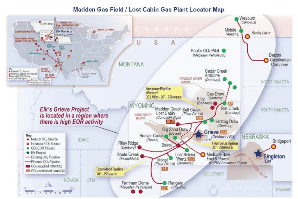 Elk Petroleum to Acquire Freeport-McMoRan’s Wyoming Gas and CO2 Production Assets