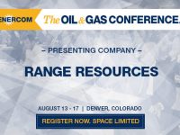 EnerCom’s TOGC 2017 Day One Breakout Notes: Range Resources