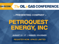 EnerCom’s 2017 Conference Day Two Breakout Notes: PetroQuest Energy