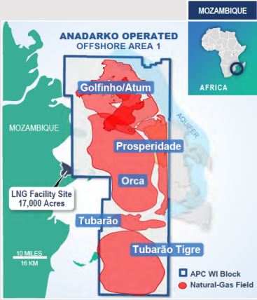 Anadarko’s Mozambique LNG Sees FID In 1H2019 - Oil & Gas 360