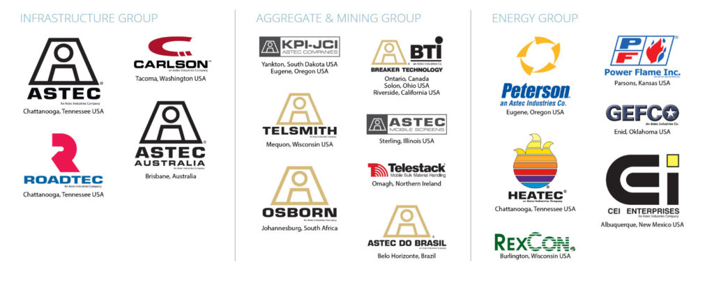 Astec family of subsidiaries oilandgas360