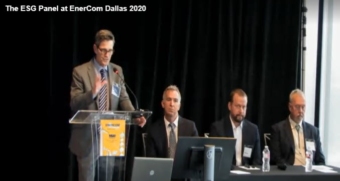 EnerCom Dallas - ESG for the Oil and Gas Industry -oilandgas360