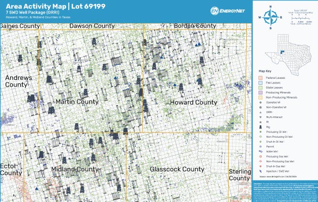 Area Activity map Lot 699199