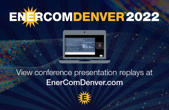 Thank you to our sponsors, presenters and attendees for the success of the EnerCom Denver Conference- oil and gas 360