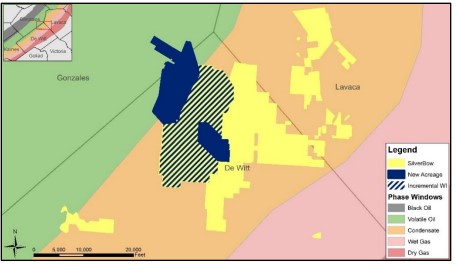 SilverBow Resources announces bolt-on acquisition expanding premier liquids weighted position in DeWitt and Gonzales counties - oil and gas 360