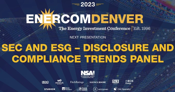 Exclusive: SEC And ESG Disclosure And Compliance Trends Panel At The ...